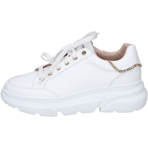Schuhe Damen Sneaker Stokton EY901 Weiss