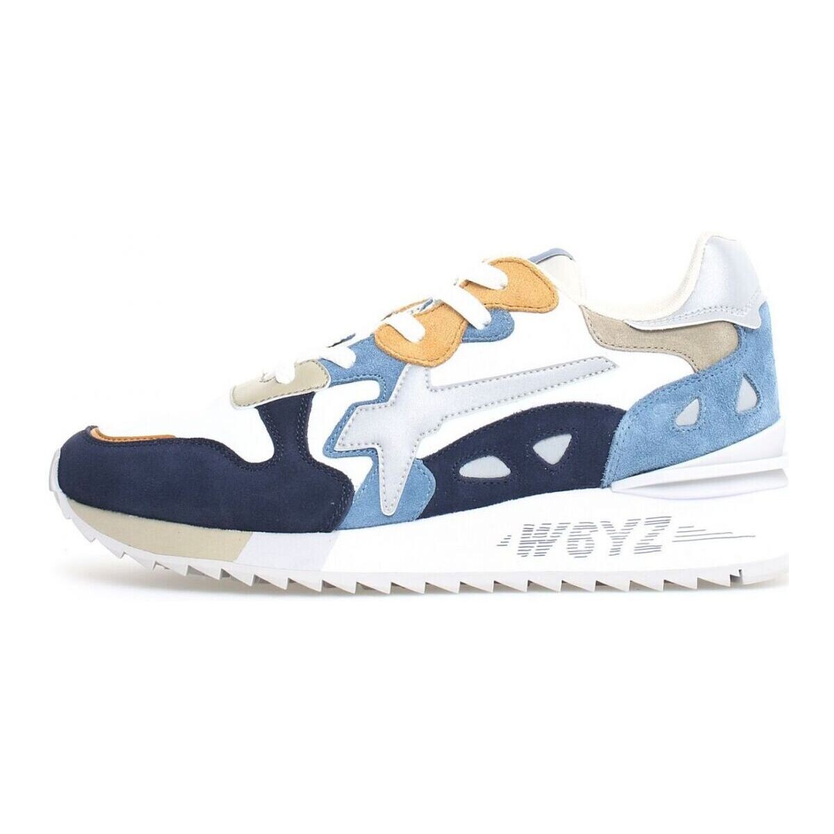 Schuhe Herren Sneaker W6yz MATCH 2018309-01 1C49-NAVY/WHITE/STONE Blau