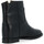 Schuhe Damen Ankle Boots Via Roma 15 Stiefelette  schwarz mit facettiertem Metall-V Other