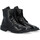 Schuhe Boots Moma Schnürstiefelette von Mann  in schwarzem Leder Other