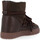 Schuhe Damen Ankle Boots Inuikii Stiefel  Sneaker  Classic aus braunem Leder und Other