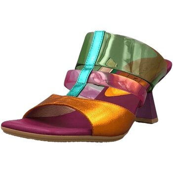 Schuhe Damen Pantoletten / Clogs Hispanitas Pantoletten CHV243372-MANDARIN-AGUAMAR-KIWI Multicolor