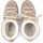 Schuhe Damen Ankle Boots Inuikii Stiefelette  Classic Wedge aus beigem Wildleder Other