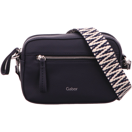 Taschen Damen Handtasche Gabor Mode Accessoires Silena, Camera bag, dark blue 010599 Blau