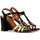 Schuhe Damen Sandalen / Sandaletten Chie Mihara Sandale mit Absatz  Babi schwarz und gold Other