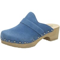 Schuhe Damen Pantoletten / Clogs Softclox Pantoletten Tamina S3345 Blau