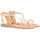 Schuhe Damen Sandalen / Sandaletten Ancient Greek Sandals Sandale  Meloivia aus platinfarbenem Other