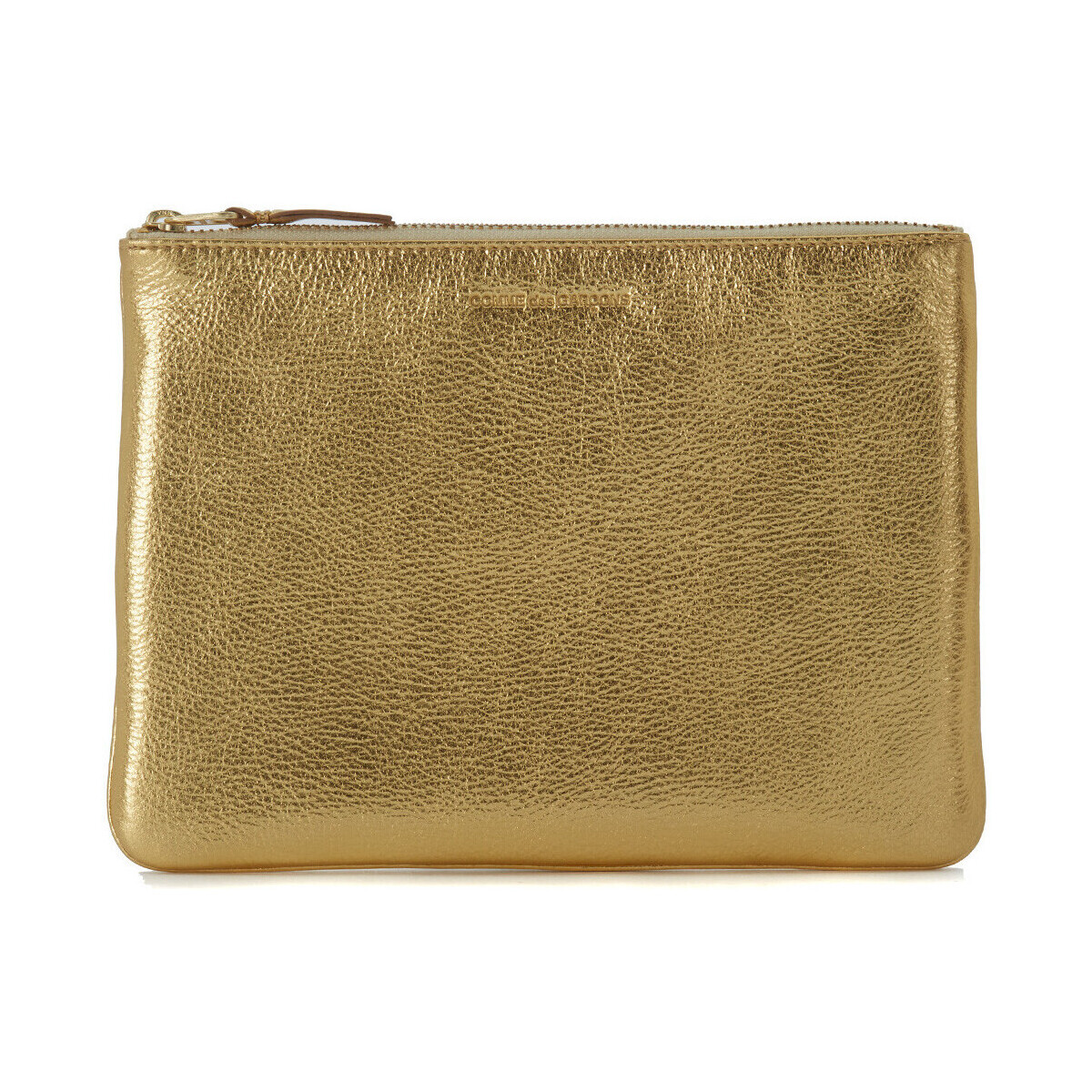 Taschen Portemonnaie Comme Des Garcons Clutch Goldfarbenes Leder Portemonnaie von Comme des Other