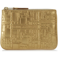 Taschen Portemonnaie Comme Des Garcons Comme des Garçons Brieftasche aus bedrucktem goldenem Leder Other