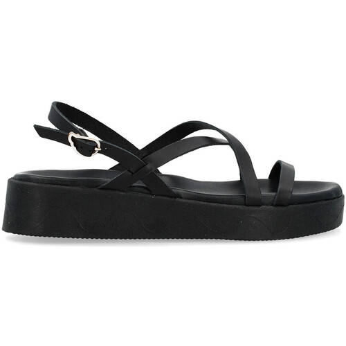 Schuhe Damen Sandalen / Sandaletten Ancient Greek Sandals Sandale  Silia aus schwarzem Leder Other
