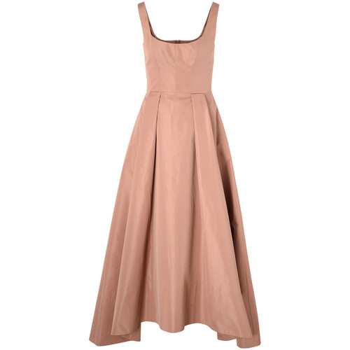 Kleidung Damen Kleider Pinko Elegantes Kleid  aus champagnerfarbenem Taft Other