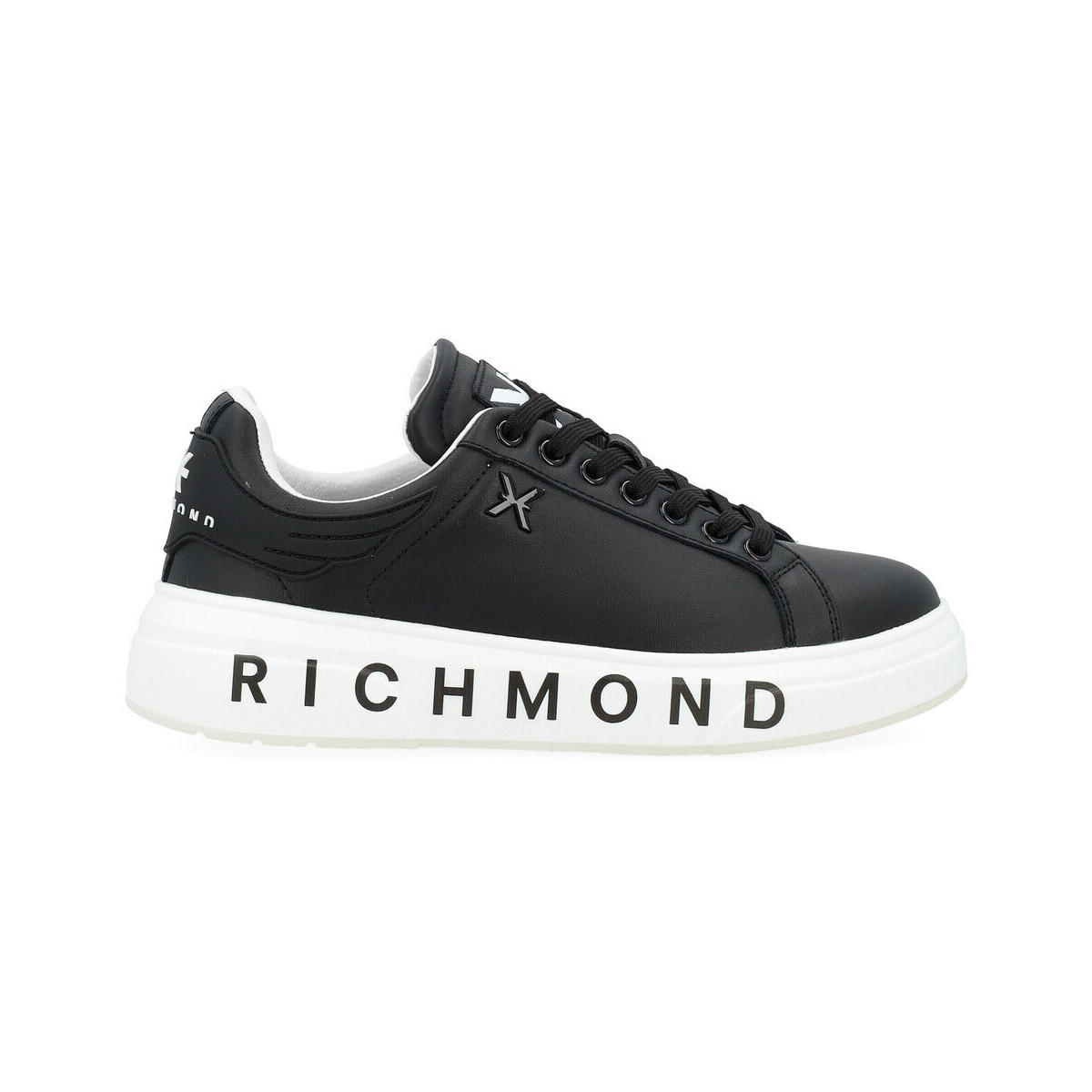 Schuhe Sneaker Richmond Sneaker  22204 in schwarzem Leder Other