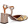 Schuhe Damen Sandalen / Sandaletten Chie Mihara Sandale mit Absatz  Filha Stahl und Bronze Other