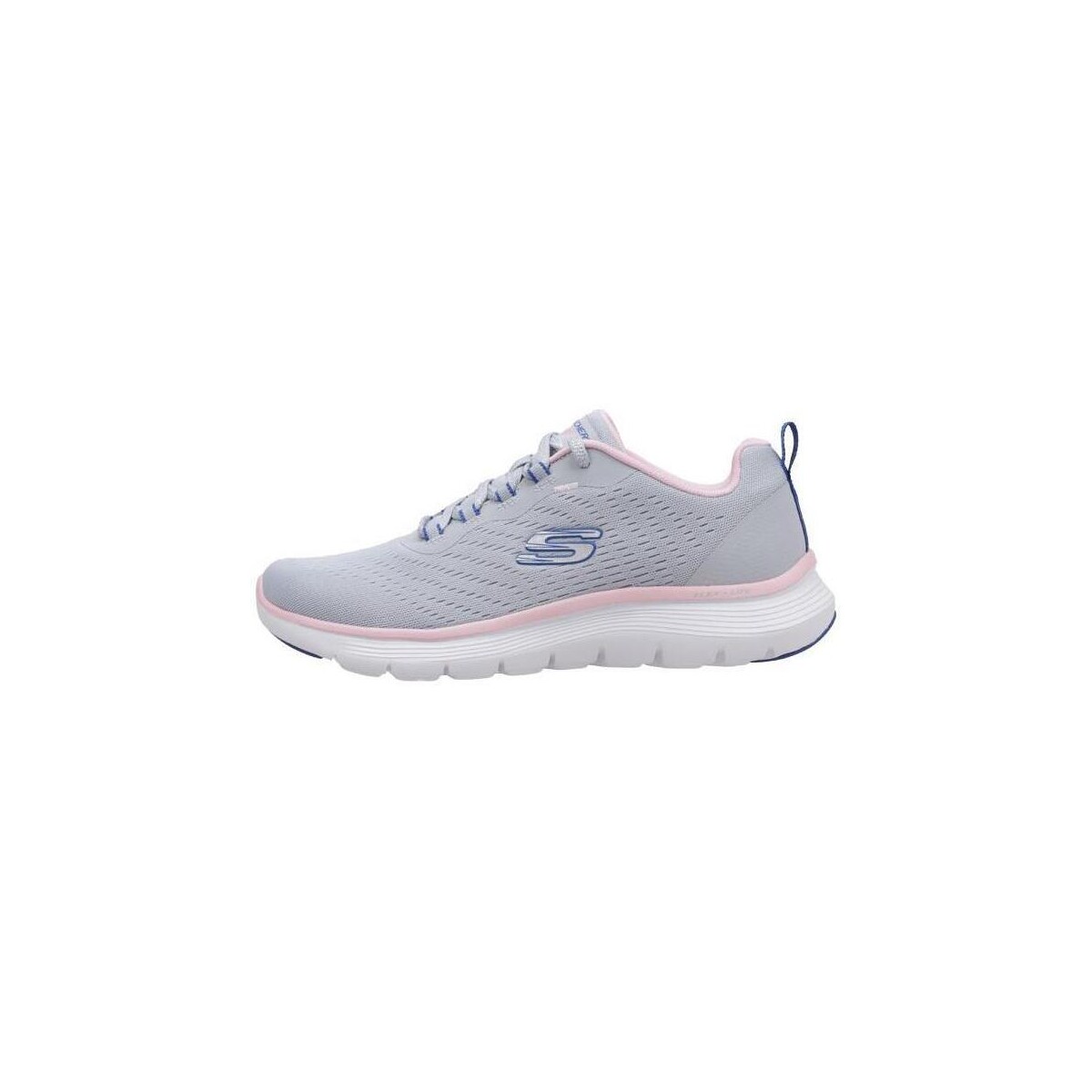 Schuhe Damen Sneaker Low Skechers FLEX APPEAL 5.0 Grau