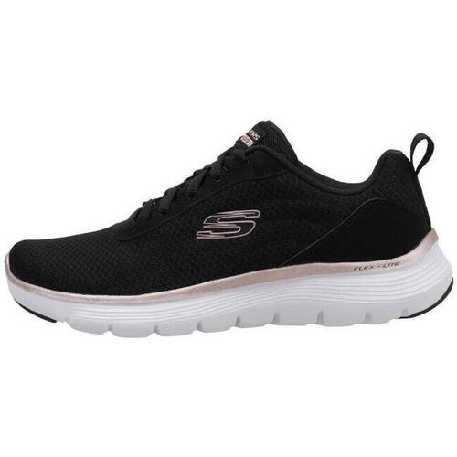Schuhe Damen Sneaker Low Skechers FLEX APPEAL 5.0 Schwarz