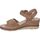 Schuhe Damen Sandalen / Sandaletten Amarpies ABZ26617 Braun