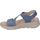 Schuhe Damen Sandalen / Sandaletten Amarpies ABZ26560 Blau