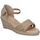 Schuhe Damen Sandalen / Sandaletten MTNG 59546 Beige