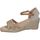 Schuhe Damen Sandalen / Sandaletten MTNG 59546 Beige