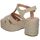 Schuhe Damen Sandalen / Sandaletten MTNG 51820 Beige
