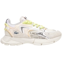 Schuhe Damen Sneaker Lacoste L003 NEO 223 1 SFA - Off White/LT Green Grün