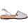 Schuhe Damen Sandalen / Sandaletten Popa SCHUHE  CALIFORNIA Silbern