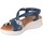 Schuhe Damen Sandalen / Sandaletten Oh My Sandals SCHUHE  5406 Blau