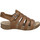 Schuhe Damen Sandalen / Sandaletten Josef Seibel Tonga 81, camel Braun