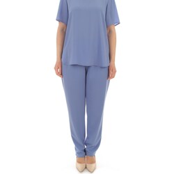 Kleidung Damen 5-Pocket-Hosen Gigliorosso 24004 Blau