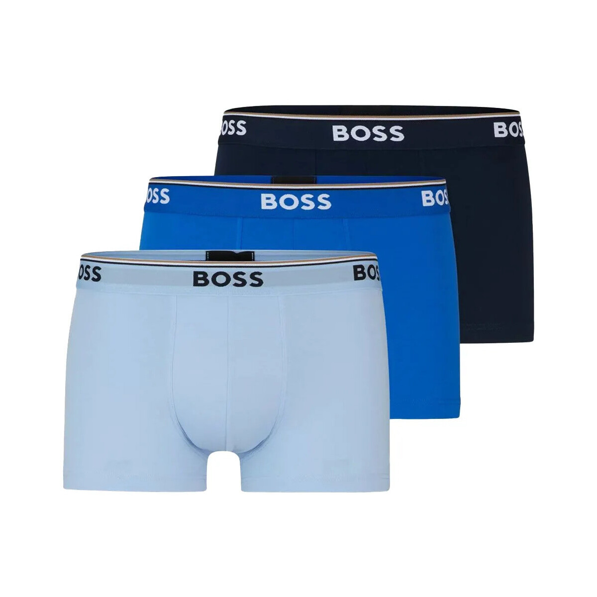 Unterwäsche Herren Boxer BOSS Pack x3 classic Multicolor