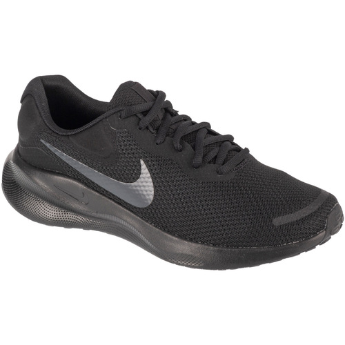 Schuhe Herren Laufschuhe Nike Revolution 7 Schwarz