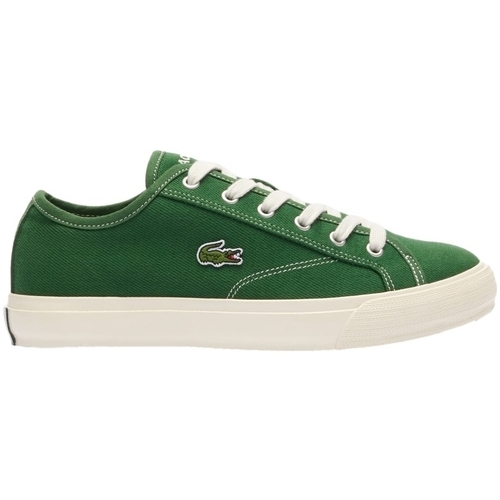 Schuhe Herren Sneaker Low Lacoste Backcourt 124 1 CMA - Green/Off White Grün