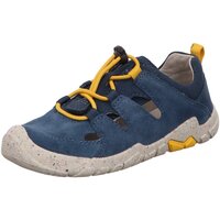 Schuhe Jungen Slipper Superfit Slipper Schuh Textil \ TRACE 1-006037-8000 Blau