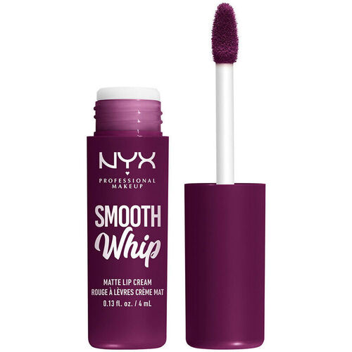 Beauty Damen Lippenstift Nyx Professional Make Up Smooth Whipe Matte Lippencreme berrybed 