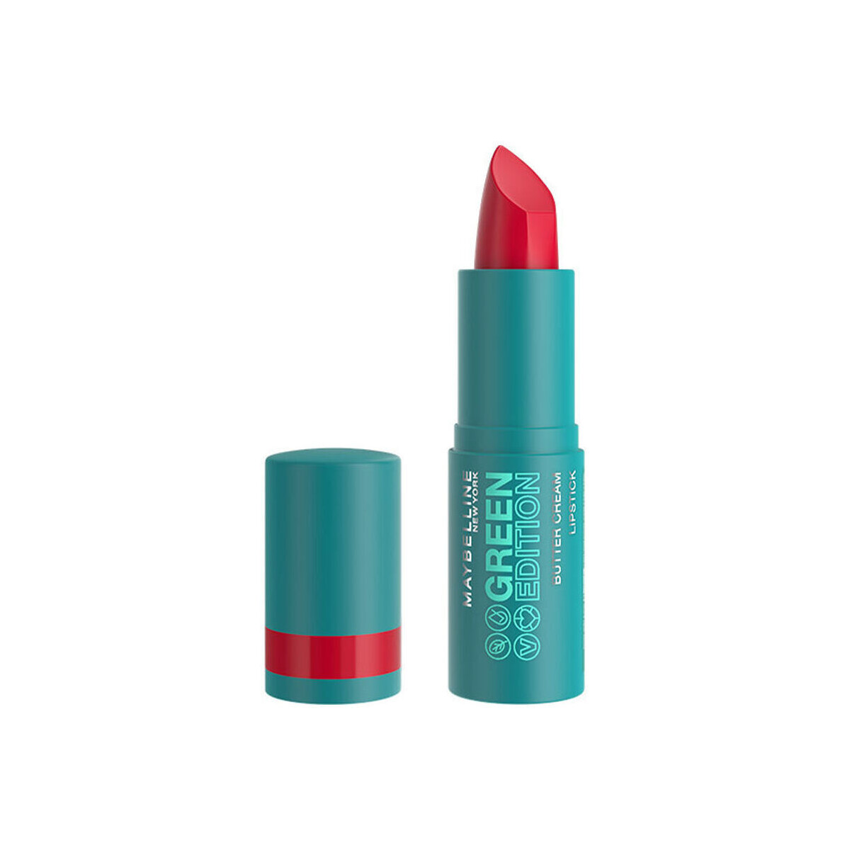 Beauty Damen Lippenstift Maybelline New York Green Edition Butter Cream Lipstick 004-maple 10 Gr 