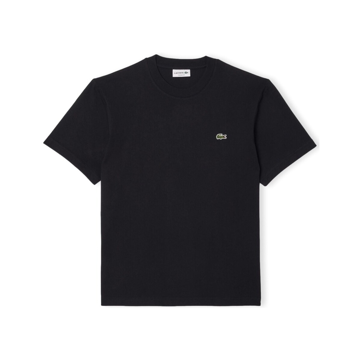 Kleidung Herren T-Shirts & Poloshirts Lacoste Classic Fit T-Shirt - Noir Schwarz
