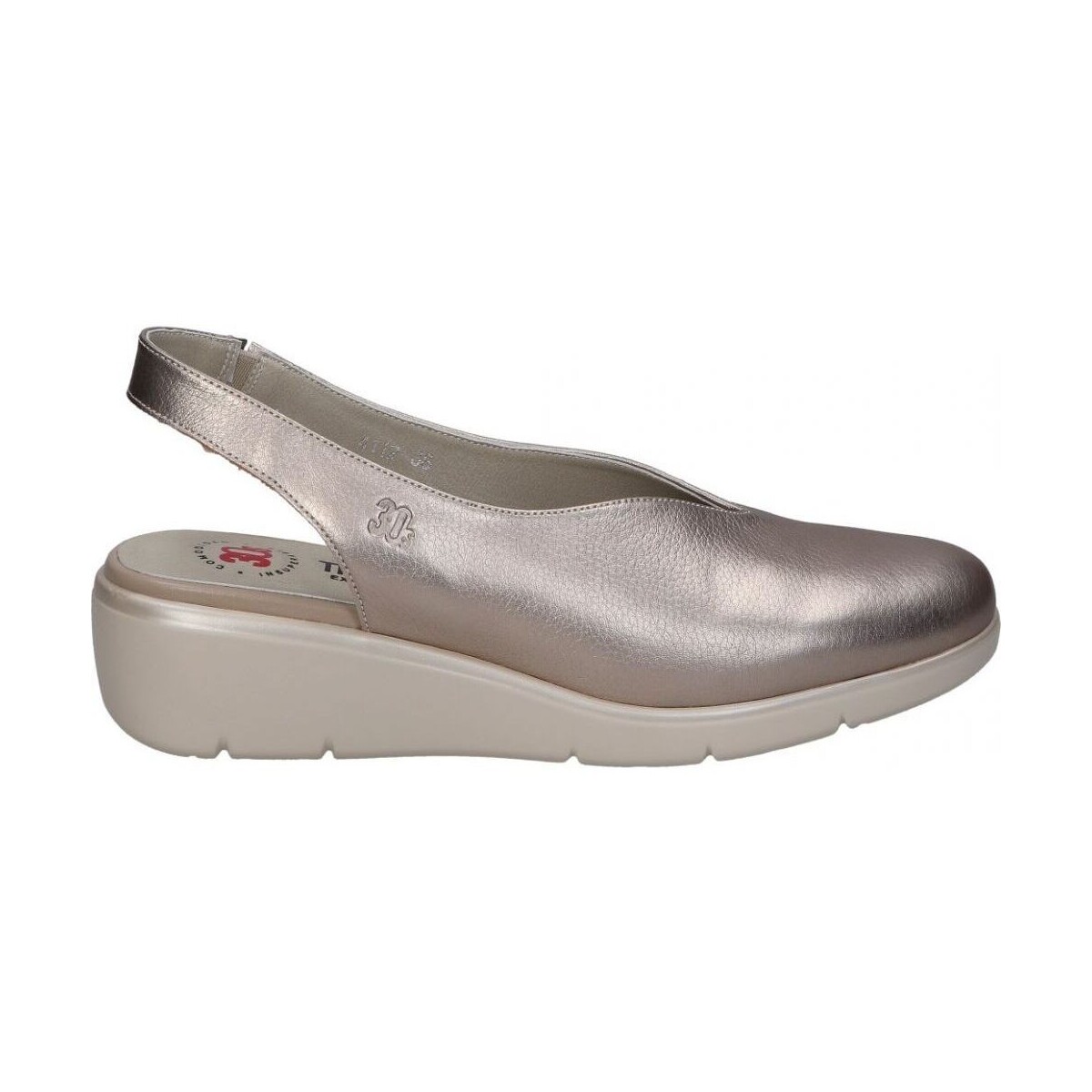 Schuhe Damen Sandalen / Sandaletten Treinta's 4112 Silbern