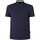 Kleidung Herren Polohemden EAX Poloshirt mit Rautenmuster Blau