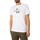 Kleidung Herren T-Shirts Calvin Klein Jeans T-Shirt mit unterbrochener Kontur Weiss