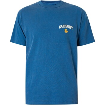 Kleidung Herren T-Shirts Carhartt Duckin-T-Shirt Blau