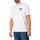Kleidung Herren T-Shirts Edwin T-Shirt mit feuchtigkeitsspendender Grafik am Rücken Weiss
