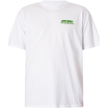 Kleidung Herren T-Shirts Edwin Garten-Service-T-Shirt Weiss