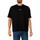 Kleidung Herren T-Shirts G-Star Raw Kastenförmiges T-Shirt mit mittlerer Brust Schwarz