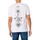 Kleidung Herren T-Shirts BOSS Dedico Grafik-T-Shirt Weiss