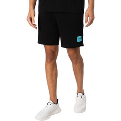 Kleidung Herren Shorts / Bermudas BOSS Diz222 Sweatshorts Schwarz
