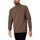 Kleidung Herren Sweatshirts Jack & Jones Bradley-Sweatshirt mit halbem Reißverschluss Braun