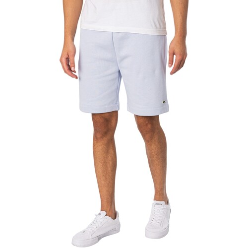 Kleidung Herren Shorts / Bermudas Lacoste Logo-Trainingshose Blau