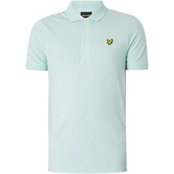 Kleidung Herren Polohemden Lyle & Scott Schlichtes Poloshirt Grün