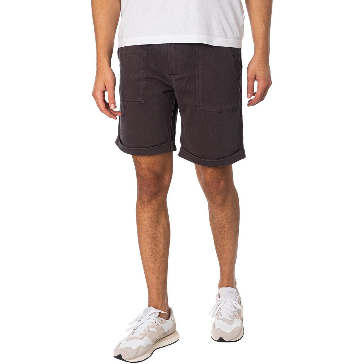 Kleidung Herren Shorts / Bermudas Replay Unverzichtbare Shorts Grau