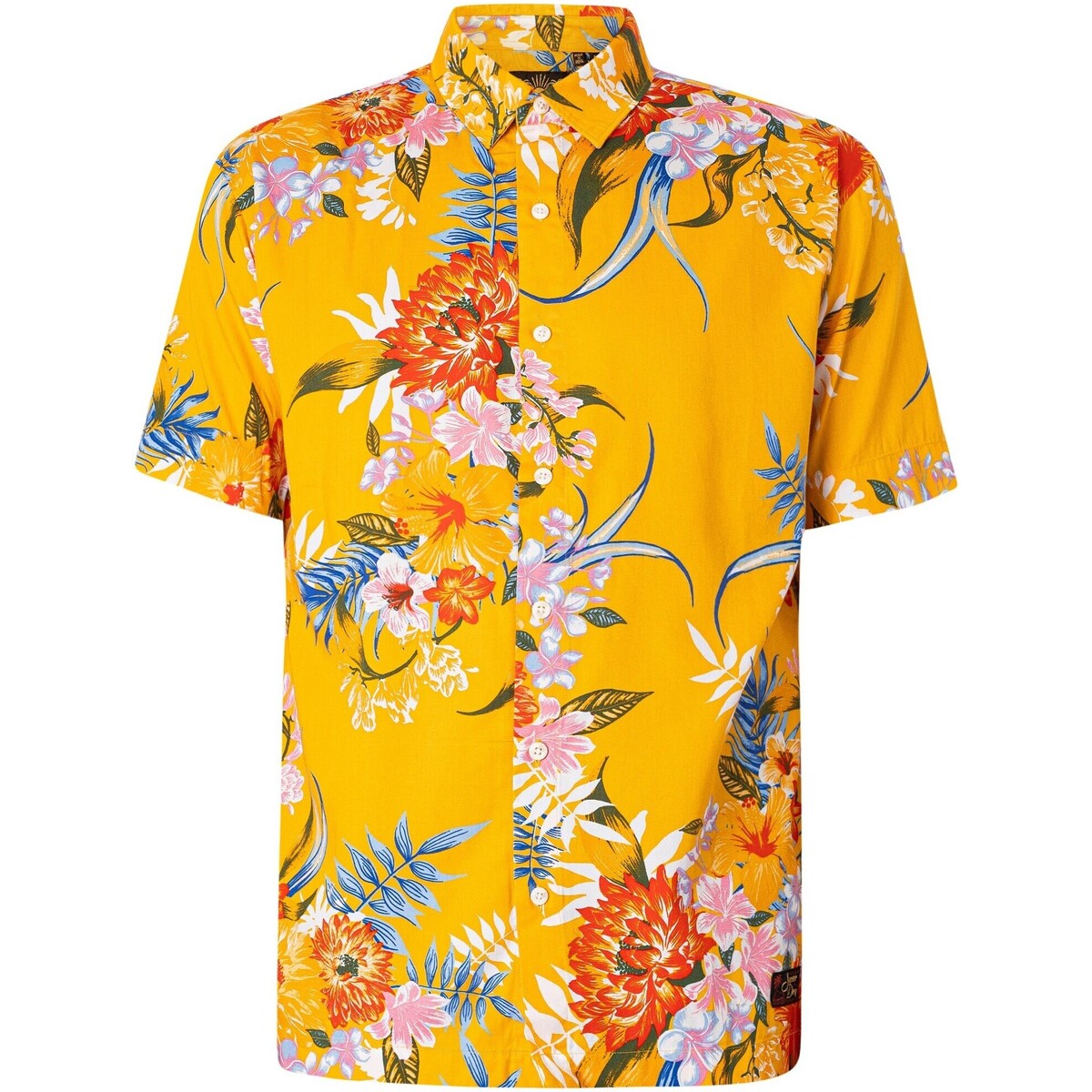 Kleidung Herren Kurzärmelige Hemden Superdry Hawaii-Kurzarmshirt Multicolor